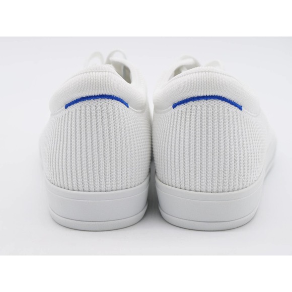 Rothy's Lace Up Sneakers Womens 9 White Recycled Knit Low Top Casual Shoes - Picture 9 of 11